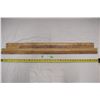 Image 1 : 4 vintage yard sticks