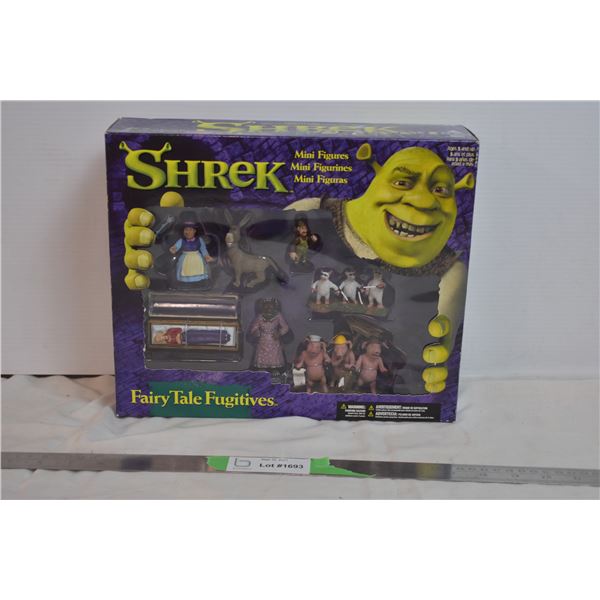 Shrek mini action figure set
