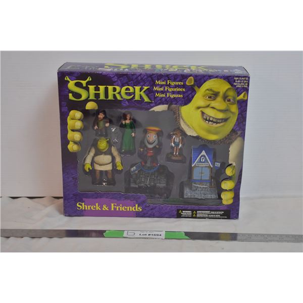 Shrek mini action figure set