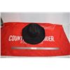 Image 1 : Signed Gord Bamford - 7 1/8 cowboy hat + country flag