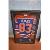 Image 1 : Ales Hemsky Oilers signed jersey - beckett certified