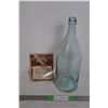 Image 1 : Saskatoon Silverwood Spring water bottle with label - 14.5" tall