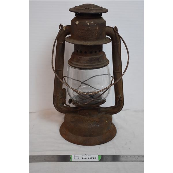 Vintage Beacon Lantern with glass orb