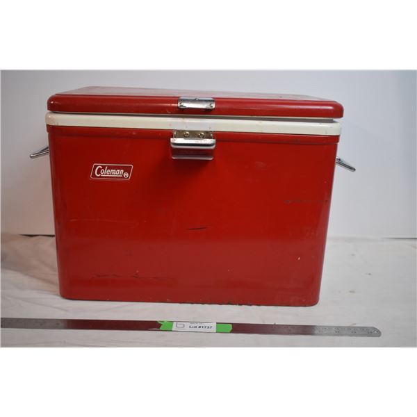 Coleman cooler - red - 18Lx10.5Wx13T