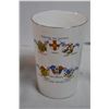 Image 3 : Aynsley King George 1935 souvenier cup with miniature ceramics