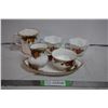 Image 1 : Royal Albert Old Country Roses dish set + misc ceramic cups