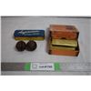 Image 1 : Suprema Harmonica (Germany) + Brass Stencils in Box - two small bells