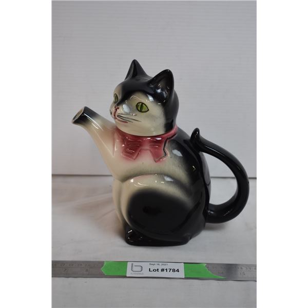 Ceramic Cat Teapot Erphila Germany Ebeling + Reuss