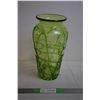 Image 1 : Green Art Glass Vase
