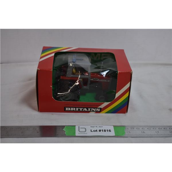 Britains Massey Ferguson 595 win-up tractor NIB