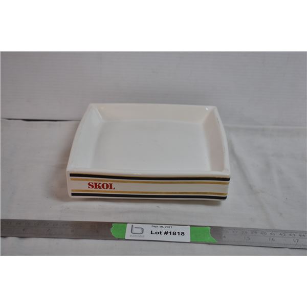 SKOL Tobacco Ceramic tray