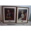 Image 1 : Prinice + Queen Framed Pictures - 24"x19"
