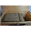Image 2 : Wooden military crates (2) - 31" and 21" long