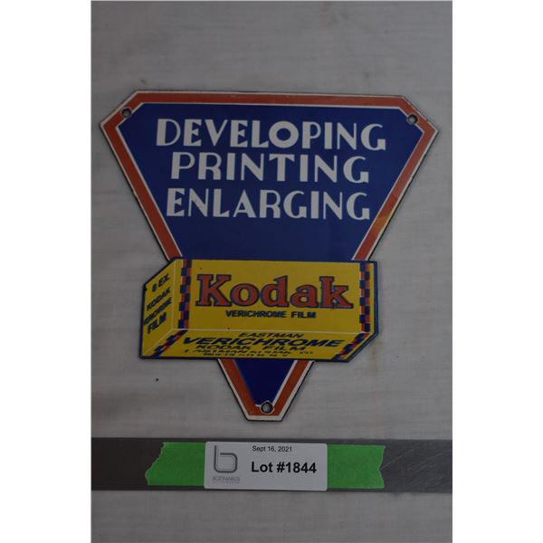 Kodak verichrome sign - 8" tall