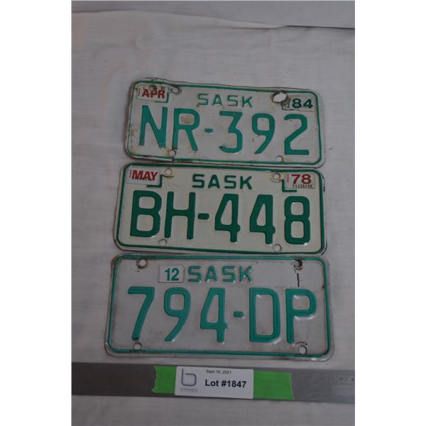 3motorcycle plates