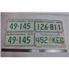 Image 1 : (3) 1970 Sask License plates + misc plate