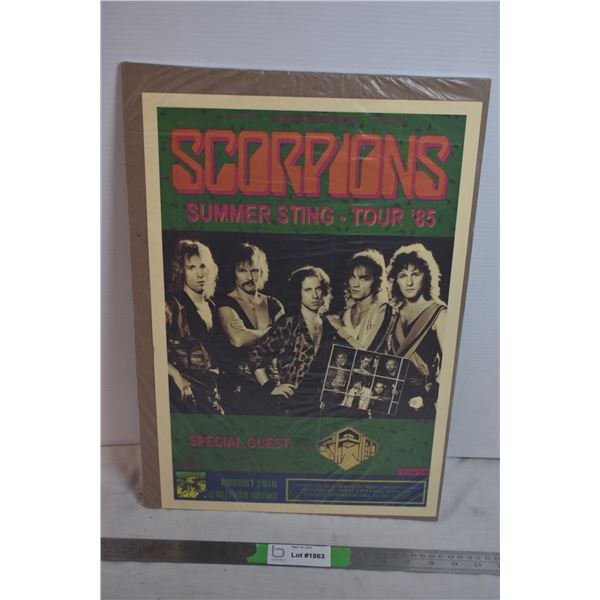 Scorpions Poster Print - 12x18