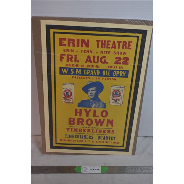 Hylo Brown Poster Print - 12x18