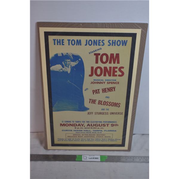 Tom Jones Poster Print - 12x18