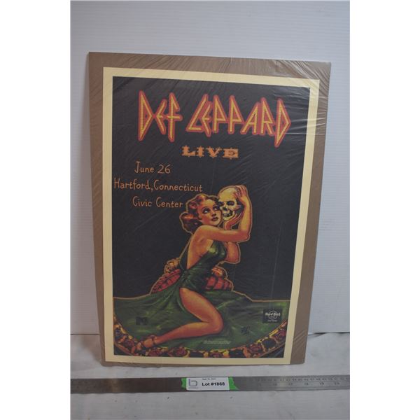 Def Leppard Poster Print - 12x18