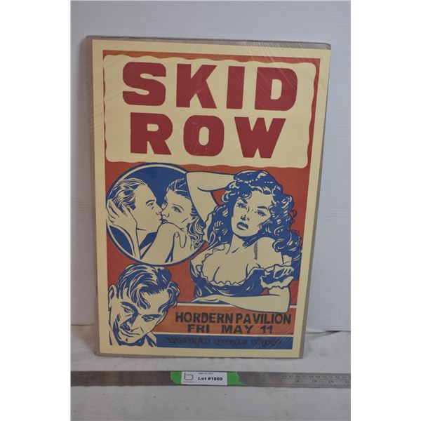 Skid Row Poster Print - 12x18
