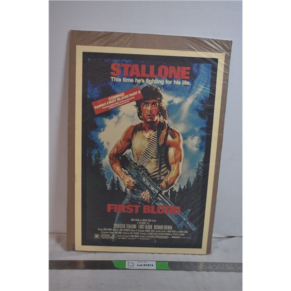 Stalone Poster Print - 12x18