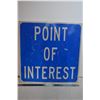 Image 1 : Point of Inrterest sign - 30"x30"