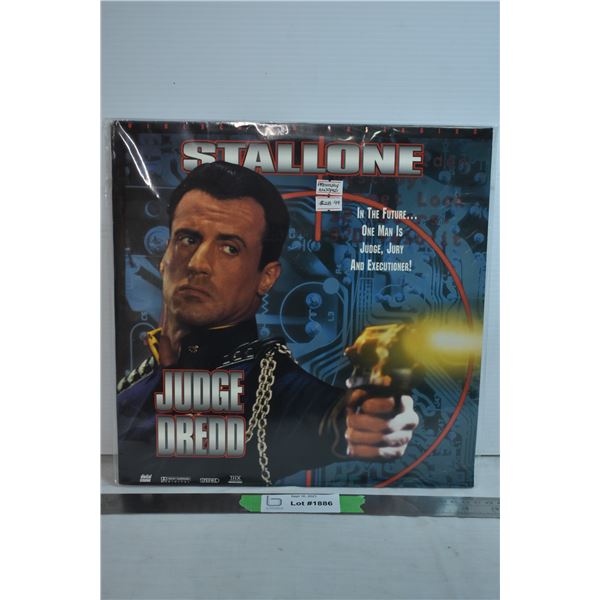 Stalone Judge Dredd Video Disc