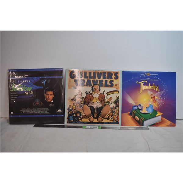 3 video discs