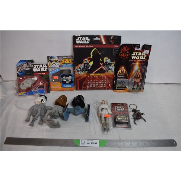 Star wars misc figures + toys