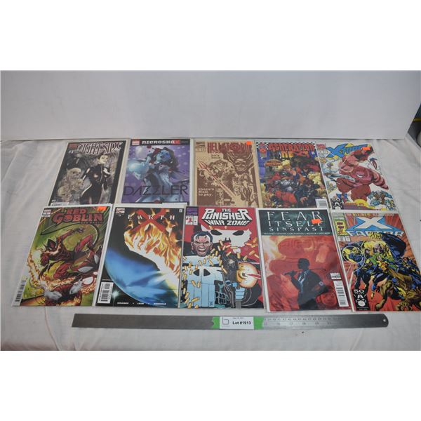 1st issue comic lot - Marvel One shot and other issue #0 + 1