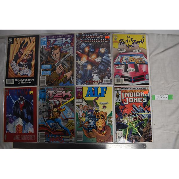 Shatner's tek workd #1-2, darkman, other misc early issue comics