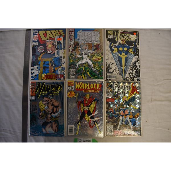 (6) Marvel Comics - 30th anniversary, 1st editions, some new editions