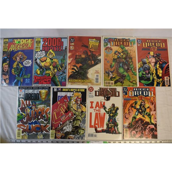(9) comics - Judge Dredd, Judge Anderson, first issue