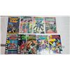 Image 1 : (9) assorted comics, DC + Marvel, Captain Planet 1st issue