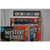 Image 2 : (6) assorted comics - 4 mystery in space. 1st edition manhunter. Superman