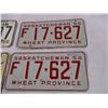 Image 4 : 1953, 1955 + pair of 1958 sask license plates (4)