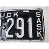 Image 3 : 1927 Sask Truck license plate
