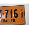 Image 3 : 1950 sask trailer plate