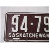 Image 2 : 1949 Sask license plate