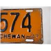 Image 3 : 1947 Sask license plate