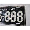 Image 3 : 1943 Sask license plate