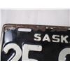 Image 4 : 1943 Sask license plate