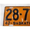 Image 2 : 1942 Sask license plate
