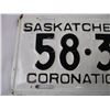 Image 2 : 1937 Sask license plate (repainted)