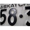 Image 4 : 1937 Sask license plate (repainted)