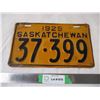 Image 1 : 1929 Sask license plate