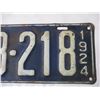 Image 3 : 1924 Sask license plate