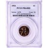 Image 1 : 1954 Proof Lincoln Wheat Cent Coin PCGS PR64RD