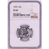 Image 1 : 1959 Proof Washington Quarter Coin NGC PF69